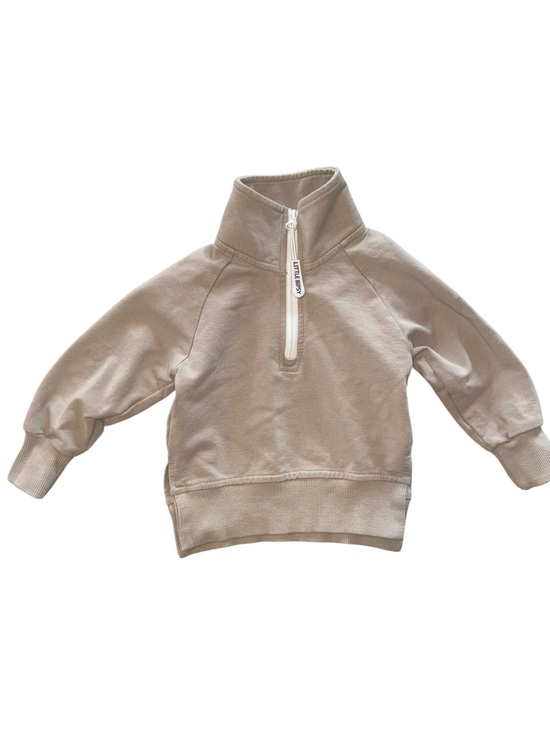Little Bipsy Other - Little Bipsy Tan Quarter-Zip Pullover Size 3-6 months